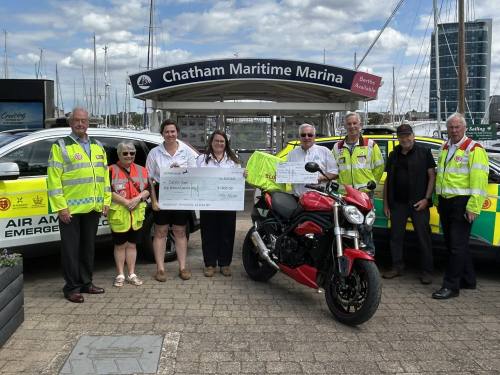 Network Yacht Brokers Kent & Local Marinas Raise £3,000 for SERV Charity!