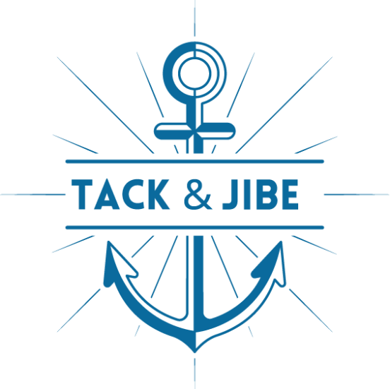 NYB, Tack and Jibe logo